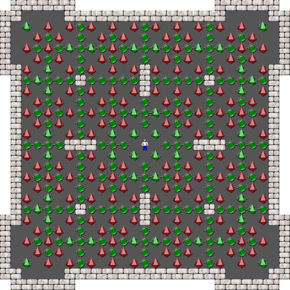 Sokoban Sasquatch 06 Arranged level 71